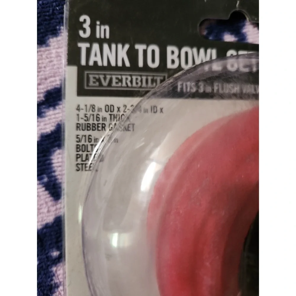 Everbilt 3 in Tank To Bowl Set 2 Bolts Model 1005226670 6972761080352